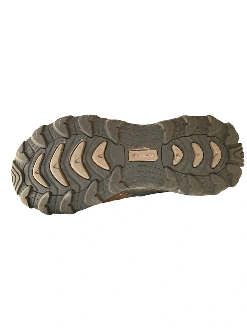 Eddie Bauer Women's Tan and Gray Waterproof Hiking Boots 9.5m
